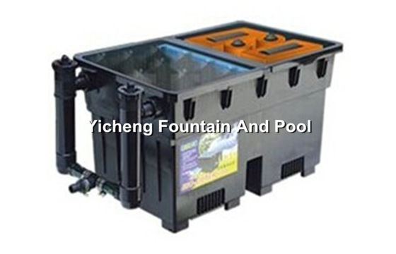 Construction Type Biological Fish Pond Filtration System , UV Filtration System