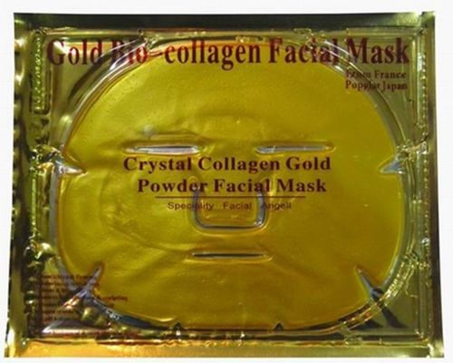 Masque facial de collagène en cristal nano de l'or 24K/masque protecteur d'acide hyaluronique SM-021