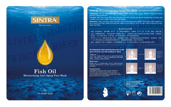 Huile de poisson hydratant profondément le collagène facial de masque pour SHY-02 anti-vieillissement