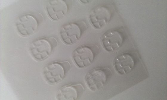 Transparant lijmlusje voor vinger, ABS/HUISDIEREN het Hulpmiddel van de Spijkerkunst