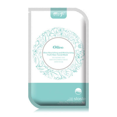 Facial Mask-Olive Nourishing and Moisturizing Fruit Fiber Facial Mask