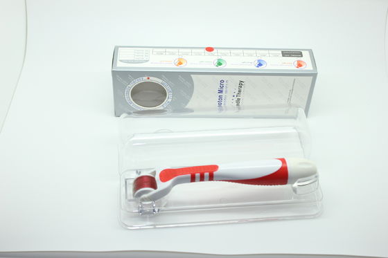 LED 바늘 Derma 휴대용 롤러는, 머리 540 바늘 광양자 Dermaroller를 바꿀 수 있습니다