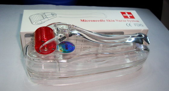 여드름을 위한 티타늄 200 바늘 얼굴/몸 Derma Microneedle 롤러는 제거를 상처를 남깁니다