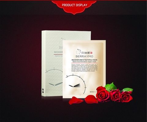Soin de visage de peau de Berraymo-24k blanchissant le masque hyaluronique acide de masque de crème hydratante de collagène ride faciale faciale de masque d'anti