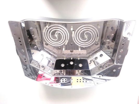 Da lâmpada de prata do prego da cor do poder superior a lâmpada UV 66w CCFL do prego do diodo emissor de luz conduziu a lâmpada UV do prego