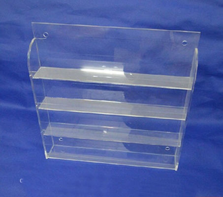 Acrylic material wall mount acrylic nail polish display